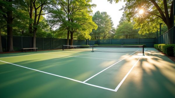 Construire un terrain de pickleball : ce qu'on oublie souvent